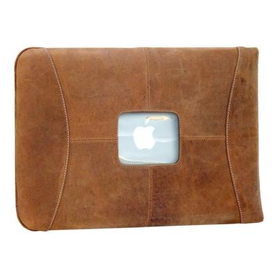 Maccase Premium Leather Sleeve - Notebook Sleeve - 13" - Vintage - For Apple Macbook (13.3 In); Macbook Air (13.3 In); Macbook Pro (13.3 In)