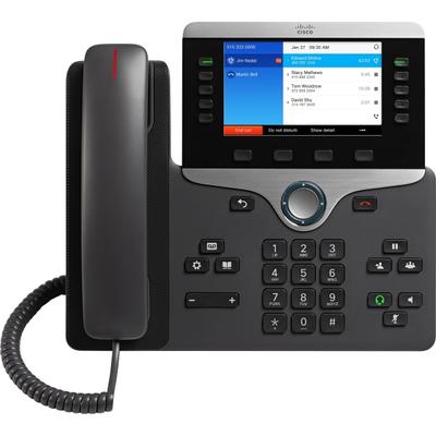 Cisco 8841 Ip Phone - Corded - Corded - Wall Mountable - Charcoal - 5 X Total Line - Voip - Caller Id - Speakerphone