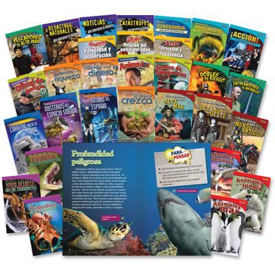 Shell Education Tfk Challenging 30-Book Spanish Set Printed Book - Book - Spanish