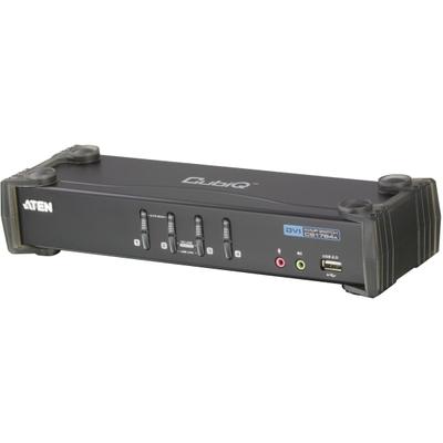 Aten Cs1764A Kvmp Switch With Dvi And Usb
