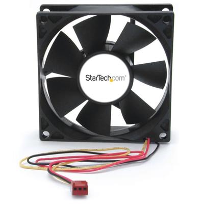 Startech.com 80X25Mm Dual Ball Bearing Computer Case Fan W/ Tx3 Connector - Add Additional Chassis Cooling With A 80Mm Ball Bearing Fan - Pc Fan - Computer Case Fan - 80Mm Fan