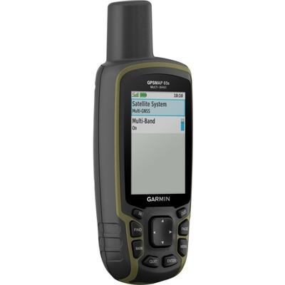 Garmin Gpsmap 65S Handheld Gps Navigator - Handheld - 2.6" - 65000 Colors - Fish Finder - Turn-By-Turn Navigation - Bluetooth - Usb - 16 Hour - Preloaded Maps