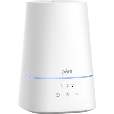 Pure Enrichment Hume Max Top-Fill Ultrasonic Cool Mist Humidifier, 11-1/2" X 7-1/2", White