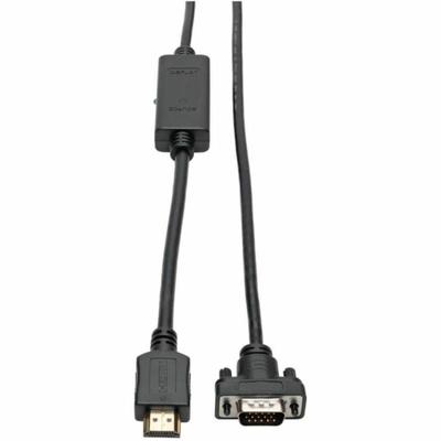 Tripp Lite Hdmi To Vga Active Adapter Cable Low Profile Hd15 M/m 1080P 3 Ft - Hdmi/vga For Video Device, Monitor, Projector, Tv, Blu-Ray Player - 2.95 Ft