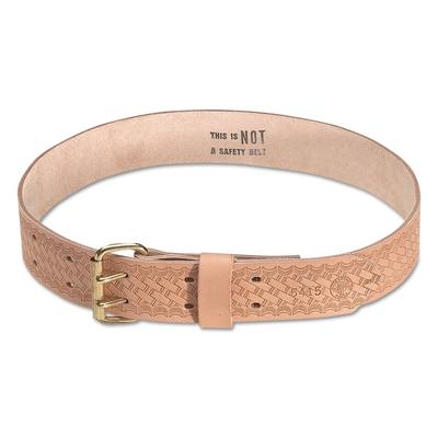 Klein Tools Large Waist Belt; Heavy-Duty Embossed Tool Waist Belt, Large