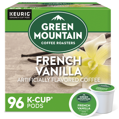 Green Mountain Coffee Single-Serve Coffee K-Cup French Vanilla, Carton Of 96, 4 X 24 Per Box