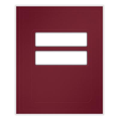 Complyright Tax Presentation Folder, Double Windows, 1/2