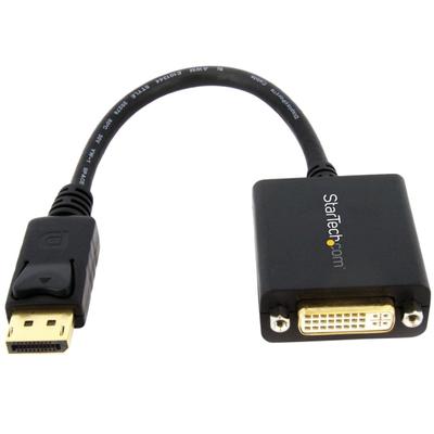 Startech.com Dp2Dvi2 Displayport To Dvi Adapter, Displayport To Dvi-D Adapter/video Converter 1080P, Dp 1.2 To Dvi Monitor, Latching Dp Connector