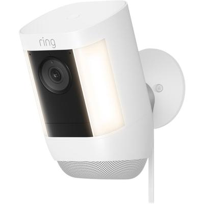 Ring Spotlight Cam Pro Plug-In, 3.1"h X 3.2"w X 5.7"d, White