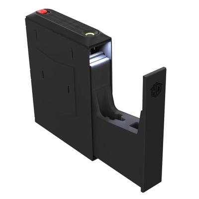 Sports Afield Home Defense Quick Access Side Mount Handgun Vault With Biometric Lock, 0.07 Cu. Ftcapacity, Matte Black