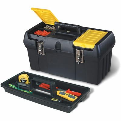 Stanley-Bostitch Stanley Bostitch Tool Box With Tray, 9 3/4"h X 10 1/4"w X 19 1/4"d