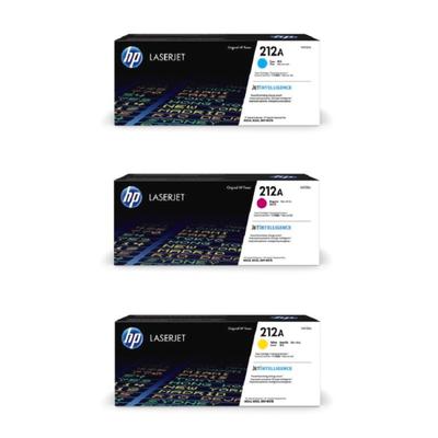 Hp 212A 3-Color Cyan/magenta/yellow Toner Cartridges, Pack Of 3 Cartridges, Hp212Acmy-Od