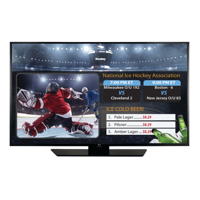 Lg Lx540S Series 55" Led Lcd Digital Signage 1080P Hdtv, 55Led
