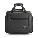 Solo New York, Recycled Pet Polyester, Bryant Recycled Rolling Case, 17.3" Laptop, Gray