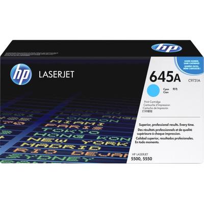 Hp 645A Cyan Toner Cartridge, C9731A