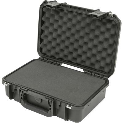 Skb Cases Iseries Protective Case With Cubed Foam And Snap-Down Handle, 16"h X 10"w X 7"d, Black