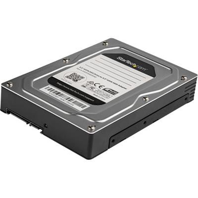 Startech.com 2.5 To 3.5 Hard Drive Adapter - For Sata And Sas Ssd / Hdd - 2.5 To 3.5 Hard Drive Enclosure - 2.5 To 3.5 Ssd Adapter - 2.5 To 3.5 Hdd Adapter