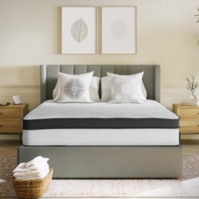 Flash Furniture Capri Mattress, Queen Size, 12"h X 60"w X 80"d, White