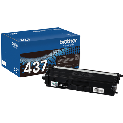 Brother Genuine Tn437Bk Ultra High-Yield Black Toner Cartridge