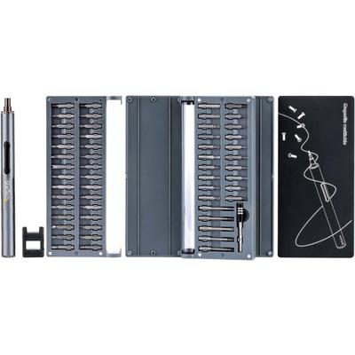 Startech.com 55-Bit Electric Precision Screwdriver Set, Cordless/battery Powered, Magnetic Bit Driver Kit For Laptop/computer/phone Repair