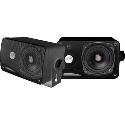 Pyle Plmr24B 100W Rms 3-Way Speaker, Black/blue