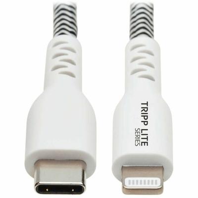 Tripp Lite M102-006-Hd Heavy-Duty Usb-C To Lightning Cable (M/m), 6 Ft- First End: 1 X Type C Male Usb - Second End: 1 X 8-Pin Lightning Male Proprietary Connector - 480 Mbit/s - Mfi