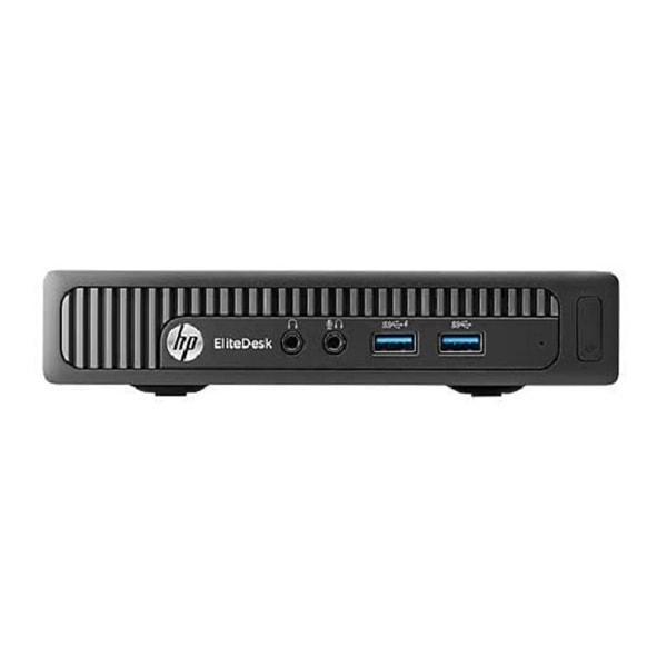 HEWLETT PACKARD CO HP EliteDesk 800 G1 Mini Refurbished Desktop PC, Intel Core i5, 8GB Memory, 240GB Solid State Drive, Windows 10, RF610478