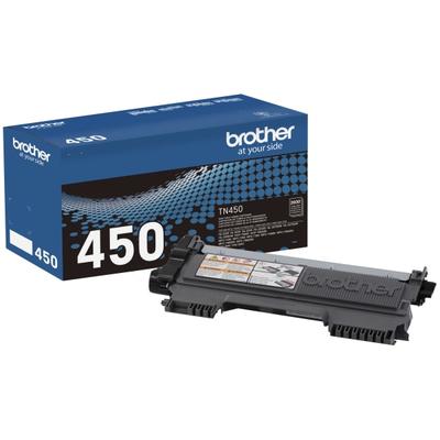 Brother Tn-450 High-Yield Black Toner Cartridge, Tn-450Bk