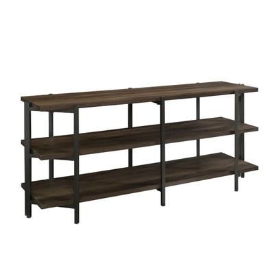 Sauder North Avenue Entertainment Credenza For 55" Tv, 24"h X 57-1/4"w X 17-5/8"d, Smoked Oak