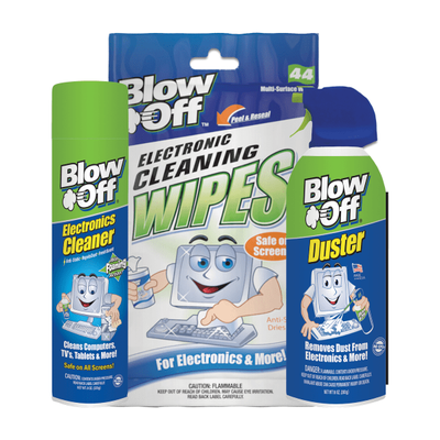 Blow Off Electronics Cleaning Kit, Multicolor, Kit Of 3 Pieces