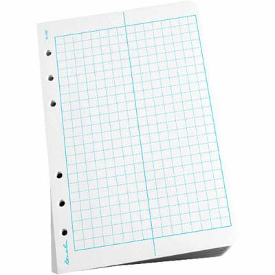 Rite In The Rain All-Weather Loose-Leaf Copy Paper, Field Grid, 4 5/8" X 7", 500 Sheets Per Case, 0.54 Lb, 85 Brightness, Case Of 5 Reams