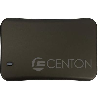 Centon Dash Series External Usb-C Solid State Drive, 1,000Gb, Black