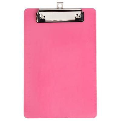 Jam Paper Plastic Mini Clipboard, 6
