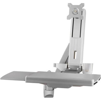Amer Wall Mount For Flat Panel Display, Keyboard, Cpu - Taa Compliant - 24" Screen Support - 61.73 lb Load Capacity
