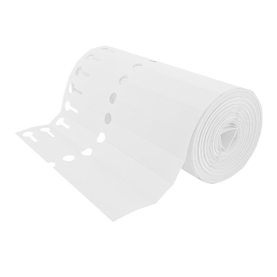 CombiCraft PVC Sleufetiketten Weiß, 200 x 20 mm, 200 Mikron - 1000 Stück auf Rolle Image