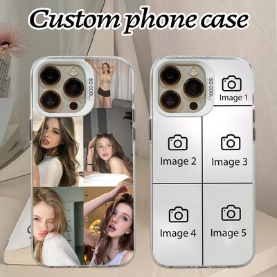 TEMU A Customizable Puzzle Photo Printed Phone Case, Compatible With Iphone 16 Pro Max/16 Plus/16 Pro/11/12/13/14/15 Pro Max. Image