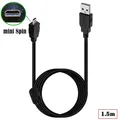 Cavo di ricarica USB 2.0 A maschio a Mini 8P per fotocamera digitale S2600P520 Nikon DSLR D5100 D6108p Cavo di trasmissione dati 1,5 m