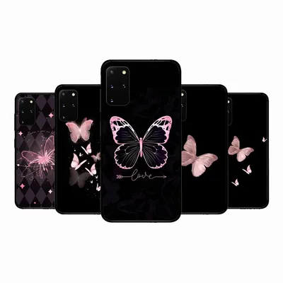 Kleine schmetterling telefon hülle für samsung s 9 10 20 21 22 23 30 23plus lite ultra fe s10lite fundas