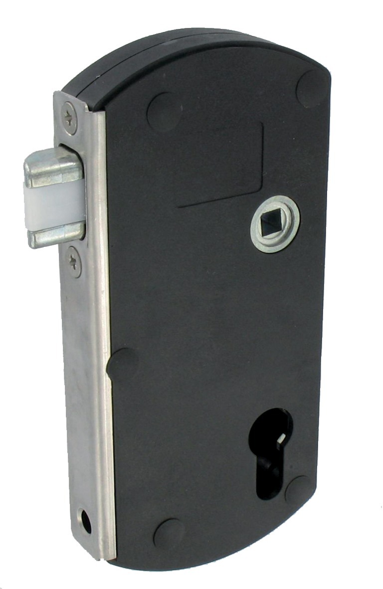 Serrure MODULOX à pêne réglable sans butée noir TIRARD GB592001