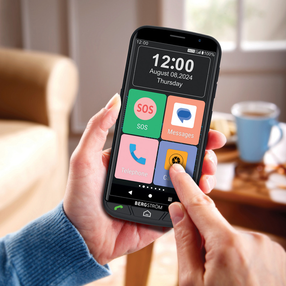 4G-Smartphone einfach bedienbar Bergström Image