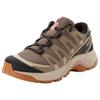Wanderschuh SALOMON "X-ADVENTURE RECON GORE-TEX W", Gr. 42, falcon, desert tan, hyma pink, Leder, Textil, sportlich, Schuhe, wasserdicht