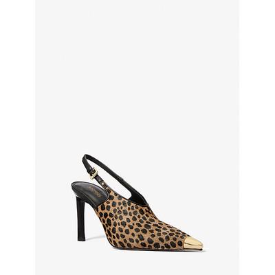 Michael Kors Kasia Cheetah Print Calf Hair Slingback Pump