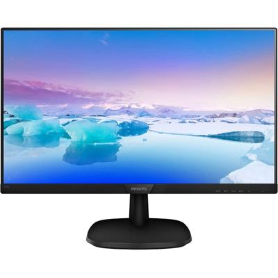 Philips 273V7Qjab 27" Class Full Hd Lcd Monitor - 16:9 - Textured Black - 27" Viewable - In-Plane Switching (Ips) Technology - Wled Backlight - 1920 X 1080 - 16.7 Million Colors - 250 Nit - 5 Msgtg - 75 Hz Refresh Rate - Hdmi