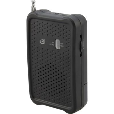 Gpx Am/fm Radio & Stereo Earbud Headphones - R055B - Wireless - Headphone - 2 X Aaa - Portable