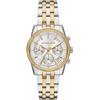 Chronograph MICHAEL KORS "BRYANT", edelstahlfarben, gelbgoldfarben, Armbanduhren, Damen, Quarzuhr, Armbanduhr, Damenuhr, Edelstahlarmband, analog, Tag