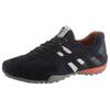 Sneaker GEOX "Snake", Herren, Gr. 47, blau (dunkelblau), Veloursleder, Mesh, sportlich, Schuhe, Freizeitschuh, Schnürschuh mit Geox Spezial Membran