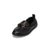 Loafer MARC O'POLO "mit Trensen-Schnalle", Damen, Gr. 41, schwarz, Obermaterial: 100% Leder (Rind), unifarben, Schuhe