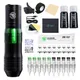 Dragonhawk AMOR Motore coreless con corsa regolabile Cartuccia per penna per tatuaggio wireless Ago per tatuaggio e kit per macchina per tatuaggi con inchiostro completo