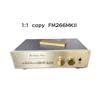 1:1 Kopie FM266MKII HI-END Schweizer HiFi 266mk2 symmetrischer Single-Ended-Fiebervorverstärker Image