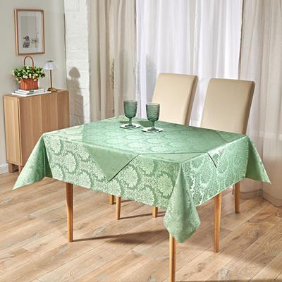 Jacquard-Tischdecke hellgrün 140 x 230 cm Eldo Image